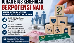 Iuran BPJS Kesehatan Berpotensi Naik, Pemerintah Pastikan Warga Miskin Tetap Gratis