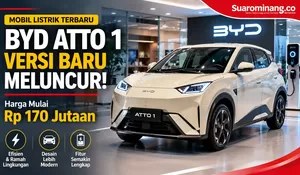 BYD Atto 1 Versi Terbaru Meluncur, Mobil Listrik Mungil Dibanderol Mulai Rp 170 Jutaan