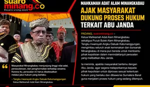 Mahkamah Adat Alam Minangkabau Minta Masyarakat Dukung Proses Hukum Terkait Abu Janda