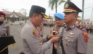 Pergantian Wakapolres Tanjab Barat, Kapolres Tegaskan Amanah dan Penguatan Kinerja