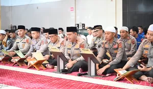 Menjaga Nurani Bhayangkara, Polda Jambi Gelar Binrohtal Islam
