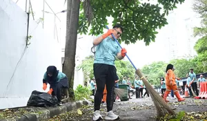 Jasa Raharja Gaungkan Aksi Nasional “Glow Up Lingkungan”, Dukung Gerakan Indonesia ASRI