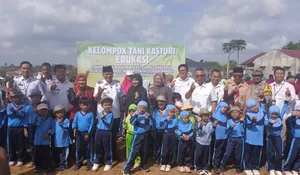 500 Anak PAUD Kota Jambi Tanam Jagung, Pemkot Tanamkan Ketahanan Pangan Sejak Dini
