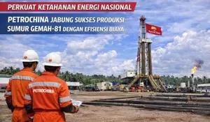 Gemah-81 Moncer, PetroChina Jabung Tambah Pasokan Gas Nasional dengan Efisiensi 85 Persen Biaya