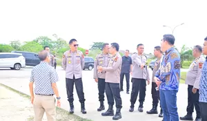 Kapolda Tinjau Proyek Gerai Samsat di CRC Jambi, Layanan Kendaraan Ditarget Lebih Cepat dan Transparan