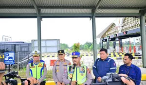 Pastikan Mudik Lebaran Aman,Kakorlantas Polri dan Kapolda Jambi Tinjau Tol Bayung Lencir–Tempino, Kendaraan ODOL Diperingatkan