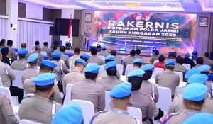 Kapolda Jambi Buka Rakernis Bidpropam 2026, Tegaskan Pengawasan Adaptif dan Humanis di Tengah Sorotan Publik
