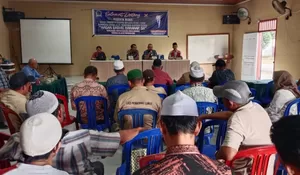 Wakil Ketua DPRD Tanjabbar Gelar Reses di Pematang Lumut