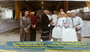 Ramadan Karim Diserbu Warga: Aksi Berbagi ISMI Jambi dan HBA Jadi Oase Kepedulian di Tengah Puasa