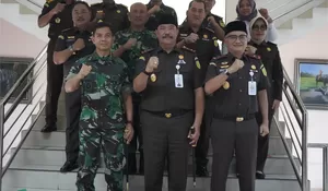 Danrem 042/Gapu dan Kajati Jambi Satukan Langkah, Perkuat Sinergi Jaga Stabilitas Daerah