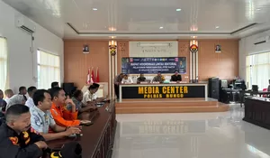 Jasa Raharja Muara Bungo Hadiri Rakor Lintas Sektoral di Polres Bungo, Matangkan Pengamanan Idul Fitri 1447 H