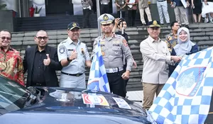 Jasa Raharja Turut Lepas Ekspedisi Elshinta Mudik 2026, Perkuat Sinergi Keselamatan Transportasi