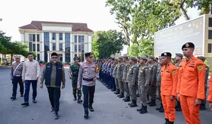Kapolda Jambi Pimpin Apel Operasi Ketupat 2026, Siapkan Pengamanan Mudik Idul Fitri