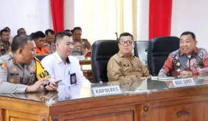 Ketua DPRD Tanjab Barat Tekankan Stabilitas Pangan dan Keamanan Jelang Lebaran dalam Rakor Linsek