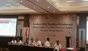 Sucikan Hati, Perkuat Kolaborasi: OJK Jambi Tegaskan Peran Strategis Media Jaga Kepercayaan Publik
