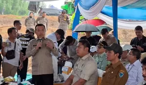 Dampingi Wamentan, Al Haris Pastikan Jambi All Out Sukseskan Program Cetak Sawah Rakyat