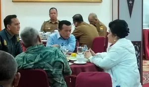 Gubernur Al Haris Terima Audiensi Ketum WALUBI Siti Hartati Murdaya, Perkuat Sinergi Jaga Kerukunan Umat Beragama