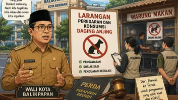 Pemkot Balikpapan Siapkan Perda Larangan Daging Anjing, Pengawasan Tempat Makan Diperketat