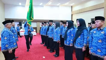 Dewan Pengurus KORPRI Kabupaten Blitar Dikukuhkan, Bupati Rijanto Tekankan Pelayanan kepada Masyarakat