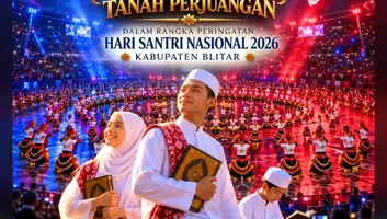Tari Kolosal “Suluh Peradaban Tanah Perjuangan” Meriahkan Hari Santri Nasional 2026 di Kanigoro