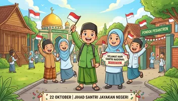 Hari Santri Nasional, Momentum Meneguhkan Peran Santri dalam Menjaga Negeri