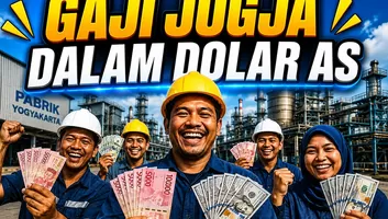 Menilik Gaji Jogja dalam Dolar Amerika Berdasarkan UMK 2026, Hitung Gajimu Sekarang!