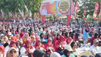 Sajian 9.222 Porsi Sop Ayam Klaten Pecahkan Rekor Nasional dan Dunia, Kado Spesial di Hari Jadi ke-222
