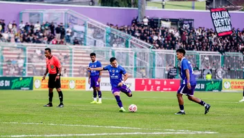 Berkat Sundulan King Eze, PSGC Ciamis Bekuk Sumsel United 2-0 di Laga Pegadaian Championship