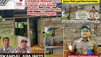 Jeritan Sibulutolang: Pajak Disetor, Dana Diduga Menguap di Balik 'Topeng' Tapanuli Selatan