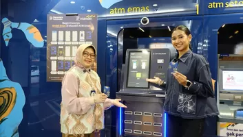 Bank Mandiri Perluas Akses Investasi Emas Lewat ATM Emas Terintegrasi Livin’