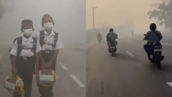 Karhutla Kalimantan Berdampak ke Malaysia, Ratusan Sekolah Tutup