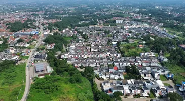 Foto udara perumahan di Dramaga Bogor
