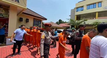 Puluhan Pengedar dan Pemakai Narkoba Ditangkap Polresta Bogor Kota