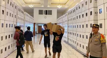 Surat Suara Pilkada 2024 Tiba di Kota Bogor