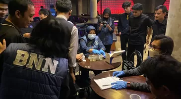 Tes Urine Pengunjung THM jelang Nataru 2025