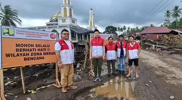 Bakti Sosial Perhimpunan INTI Di Sumatera Barat Untuk Korban Banjir Bandang 2024