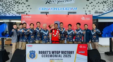 YAMAHA GELAR SEREMONI SPESIAL KEMENANGAN TEKNISI DI WORLD TECHNICIAN GRAND PRIX 2025