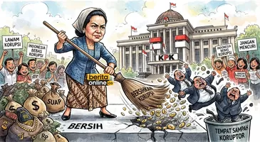 Kagak Ada Tempat Buat Koruptor, Indonesia Harus Bersih!