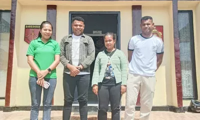 ‎Kasus Pengeroyokan di Desa Kilmasa, Satreskrim Polres KKT Periksa Tiga Korban  ‎