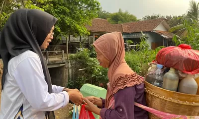 Lapas Cibinong Berbagi Sembako kepada Masyarakat Lewat Program Jumat Berkah