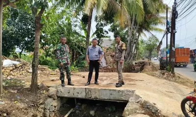 Dukung Normalisasi Irigasi Cogreg, 16 Pemilik Jembatan Lakukan Pembongkaran Mandiri
