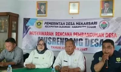 Desa Mekarsari Bahas Prioritas Pembangunan 2027 Lewat Musrenbangdes