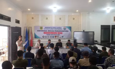 Musrenbangdes Dayeuh, Camat Cileungsi Imbau Warga Jaga Drainase dan Tidak Bakar Sampah