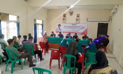Musdes Situsari Bahas Betonisasi Jalan dan Pemberdayaan Masyarakat