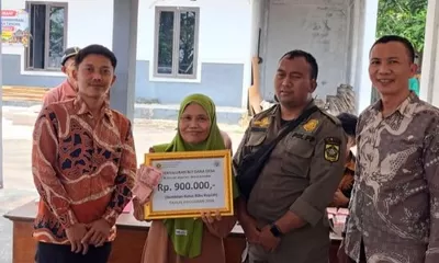 Pemdes Tangkil Salurkan BLT-DD Rp900 Ribu kepada 18 KPM