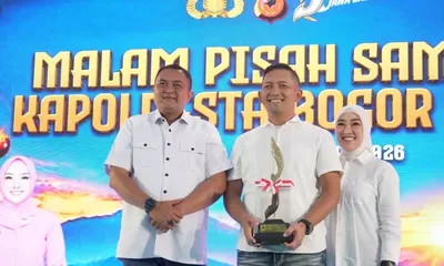 Hadiri Lepas Sambut Kapolresta, Rudy Susmanto Apresiasi Pengabdian Rio Wahyu Anggono