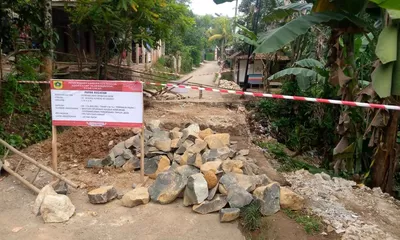 Tingkatkan Akses Warga, Pemdes Lulut Realisasikan Pembangunan Jembatan Desa