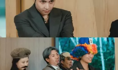 V BTS dan Yoo Seung Ho Lakukan Permainan Kartu Tazza di Running Man