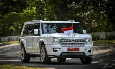 Cek Spesifikasi MV3 Garuda Limousine yang Dipakai Prabowo saat Pelantikan, Mobil Buatan Pindad Anti Peluru