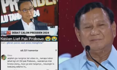 Prabowo Direndahkan Anies Baswedan dan Ganjar Bikin Pendukung Nangis, Pak Prabowo Memilih untuk Diam...